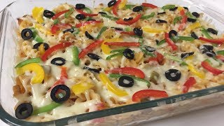 Easy Pizza Pasta - معكرونة البيتزا سهلة التحضير