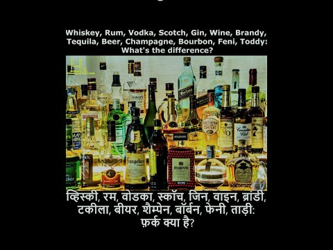 Whiskey, Rum, Vodka, Scotch, Gin, Wine, Brandy, Tequila, Beer, Champagne; What&rsquo;s the difference?