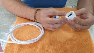 Adaptador Registro 1/2 X 1/4 + 2m Mangueira + Conector 3/4 screenshot 3