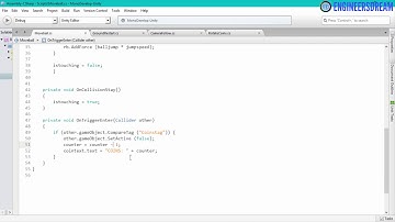 28.DECREMENT COUNTER VALUE MOVE TO NEXT LEVEL | BUILD VIRTUAL REALITY GAMES FOR GOOGLE CARDBOARD