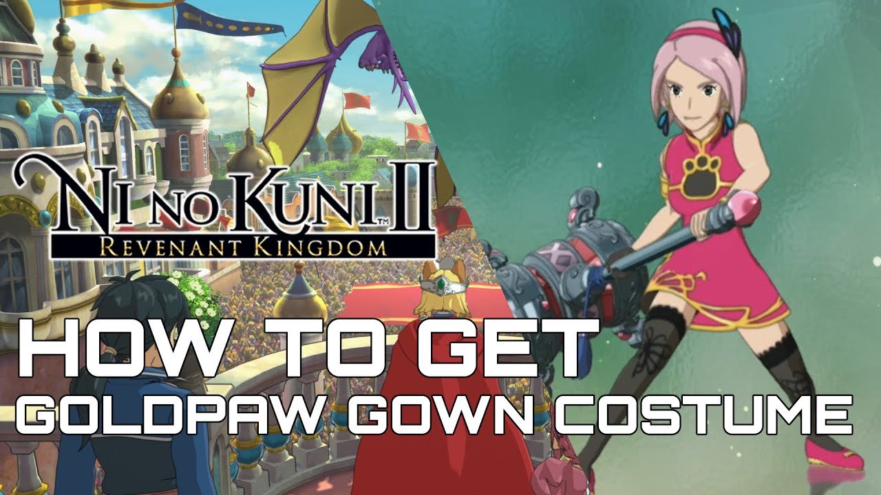 Ni No Kuni 2 HOW TO GET GOLDPAW GOWN COSTUME FOR BRACKEN - YouTube