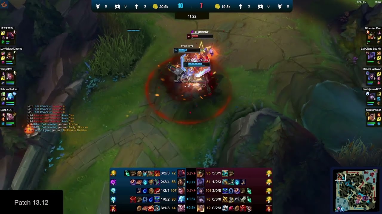 🔹Berkan🔹[FUT] Tem -VS- 🔸[FNC] Razork🔸pocovirtuoso - LoL Ranked Replay