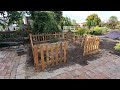 Building Picket Fence Out of Pallets! 🦋💚🌿 // Garden Answer