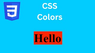 Css Tutorial Colors(CSS Tutorial #2)
