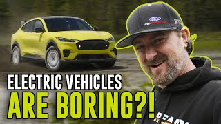 Driving the NEW Mustang MachE Rally