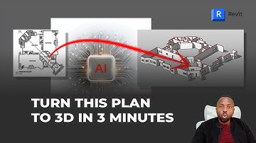 A.I. Turned This Plan Into 3D! (WiseBIM Revit Plugin Overview)