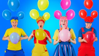 Dance & Pop Balloons | D Billions Kids Songs