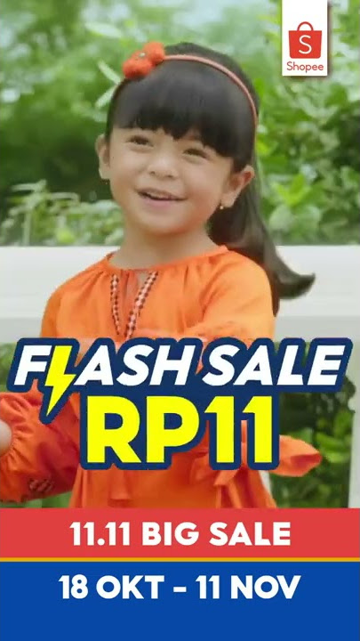 Iklan Shopee 1111 Andin, Reyna, Mas Al Flash Sale11 Gratis Ongkir Murah Lebay