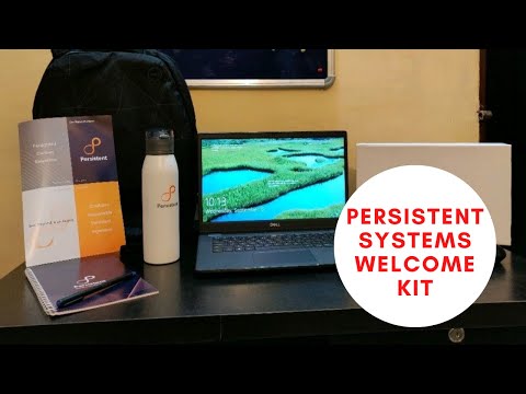 Persistent Systems Welcome Kit | Work From Home 2021 | DELL i7 32GB BEAST???