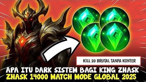 Gameplay ZHASK 20 Kill Barbar!! Build Zhask Top Global MLBB 2025 Full Damage!
