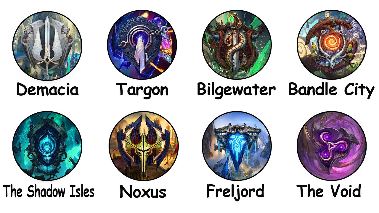 Every Region in League of Legends Explained in 8 Minutes - YouTube