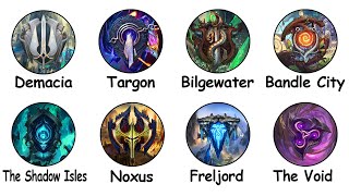 Every Region In League Of Legends Explained In 8 Minutes