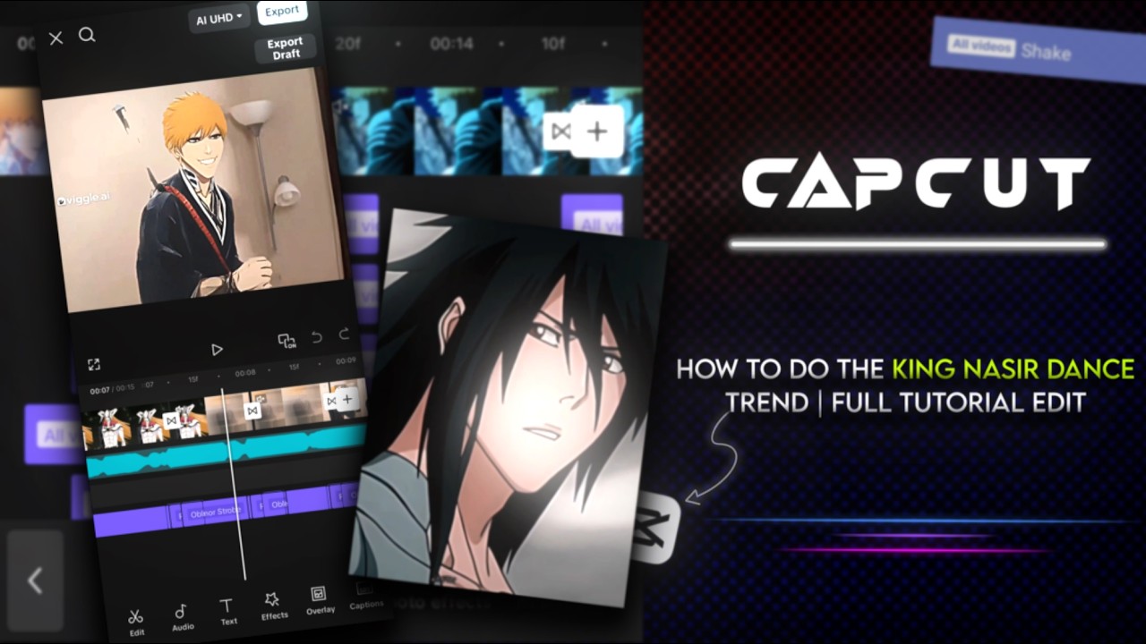 King Nasir Dance Trend Edit | Step-by-Step Tutorial CapCut - YouTube
