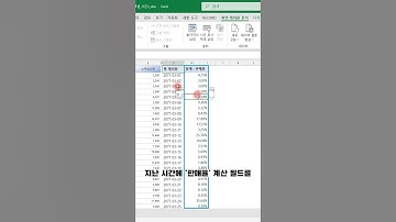 EXCEL_엑셀! 피벗 테이블에서 내가 만든 계산 필드 삭제가 안되네요ㅠ.ㅠ 그럼 요렇게 해서 삭제해 보세요! #shorts  #excel