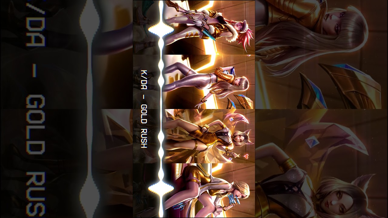 Watch ✨ K/DA - GOLD RUSH ✨ #leagueoflegends #leagueoflegendsmusic #kda on YouTube Watch ✨ K/DA - GOLD RUSH ✨ #leagueoflegends #leagueoflegendsmusic #kda on YouTube
