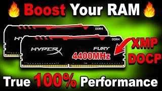 Rams 100% Performancexmp Vs Docp Explainedboost Ram Speed For Free