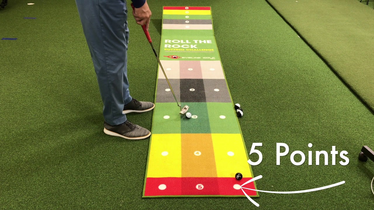 rock the roll putting mat