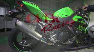 Ninja250(2018) OVER Racing SLIP-ON - YouTube