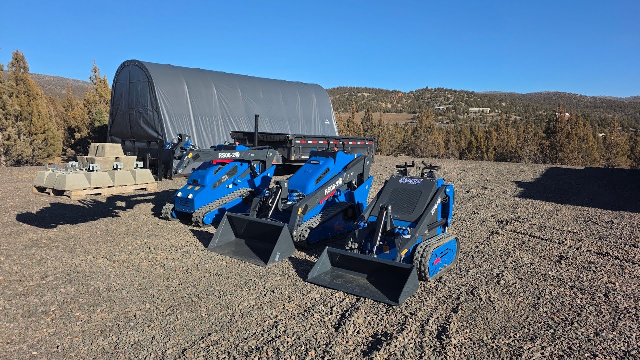 Rippa RS04 and RS06-2 Mini Skidsteer Review