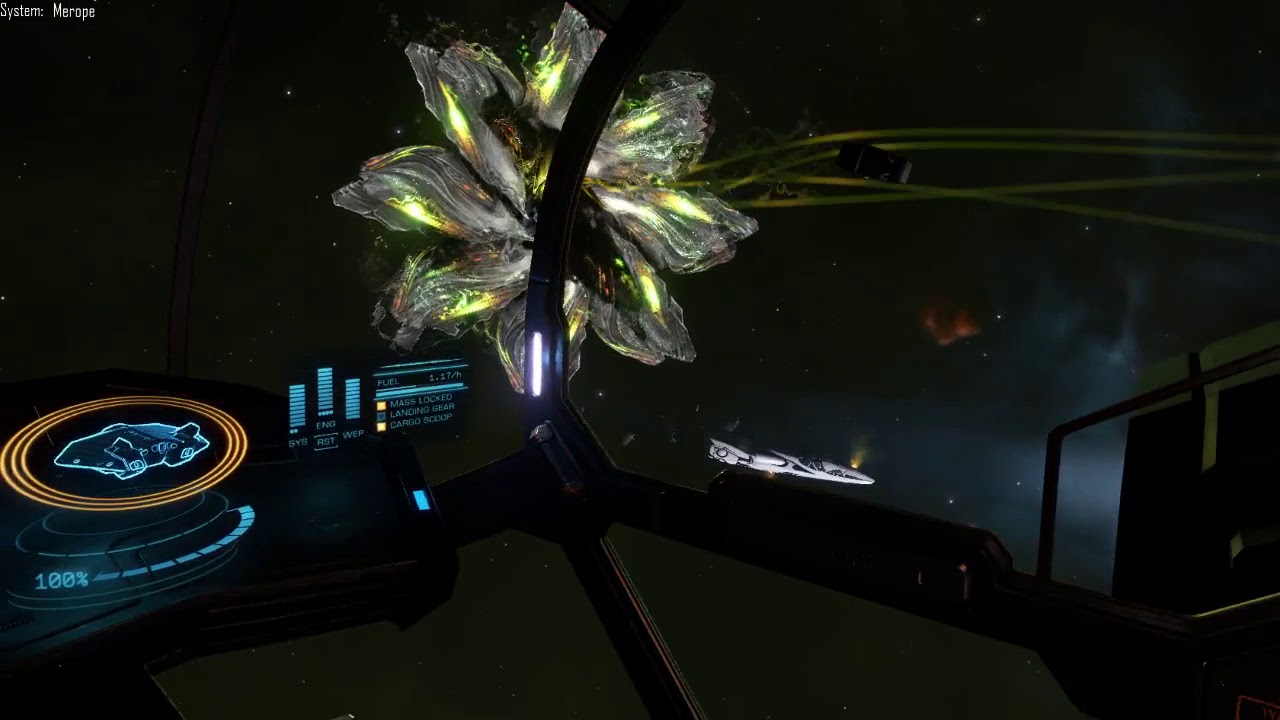 Elite: Dangerous -Escaping a Thargoid Attack!