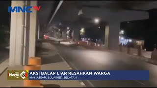 VIRAL! Aksi Balap Liar di Makassar Meresahkan, Polisi Ambil Tindakan - LIP 01/05