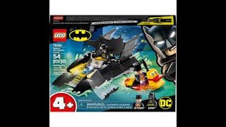 Lego Build Dc Comics Batman, Batboat The Penguin Pursuit 76158