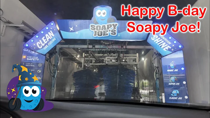 Soapy (Magic) Joe's Car Wash Birthday Full Experience!