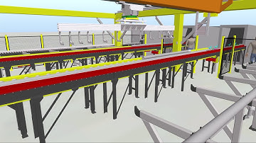 Pipe and Tube Machine Tending Gantry Robot
