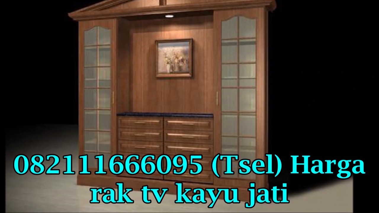 Harga Rak Tv Kayu Jati YouTube