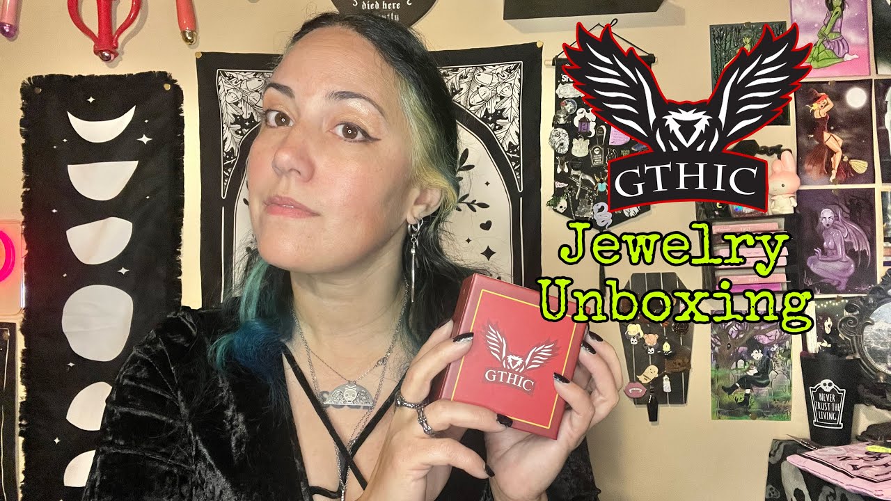 Gthic Jewelry Unboxing! YouTube