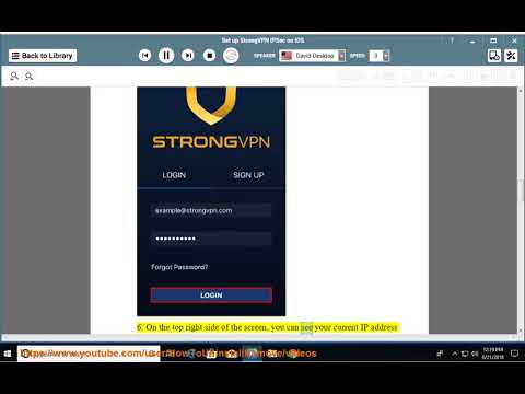 Set up StrongVPN IPSec on iOS