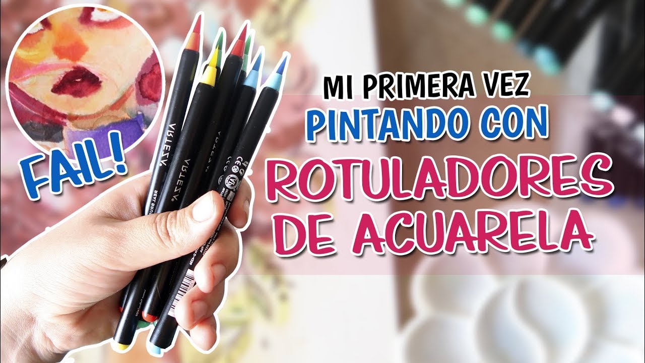 ★ MI PRIMERA VEZ USANDO ROTULADORES DE ACUARELA | MILI KOEY