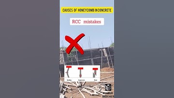 Honeycomb concrete RCC mistake. #civiltamiltips#BSbuilders
