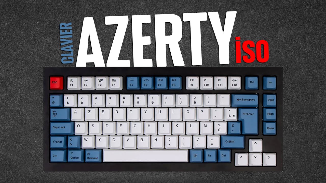 Comment faire un clavier AZERTY ? - YouTube
