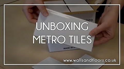 Unboxing Metro Tiles