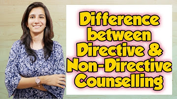 Difference between Directive & Non-Directive Counselling | B.Ed./M.Ed./UGC NET | Inculcate Learning