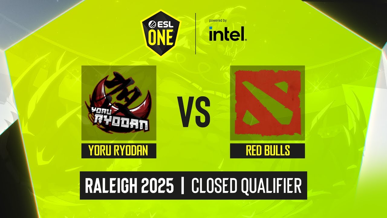 Dota2 - Yoru Ryodan vs Red Bulls - ESL One - Raleigh: North America Closed Qualifier