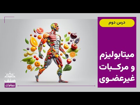 صنف بیولوژی صنف دهم درس  میتابولیزم و مرکبات غیرعضوی