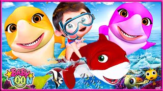 Золотое время игр Baby Shark 🎪🦈-#babyshark - Детские песни - Детские стишки - Baby Toon - мультфильм