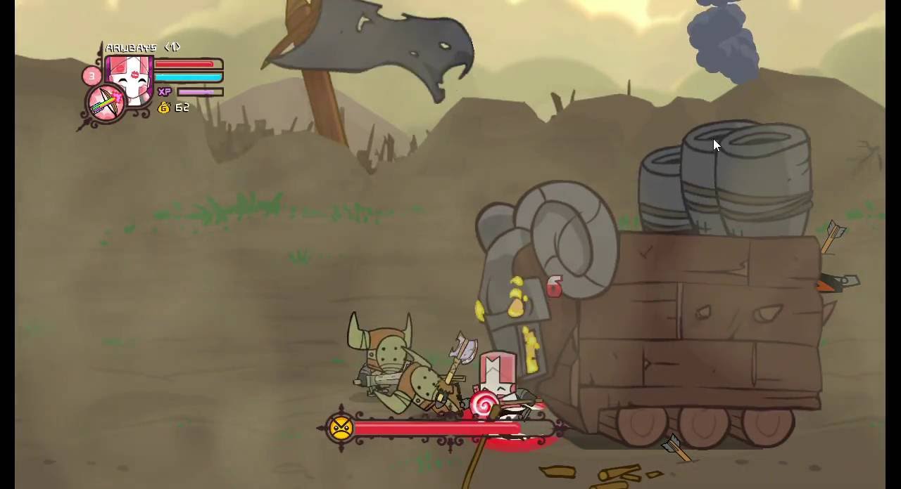 Castle Crashers Pink Knight 3rd episode