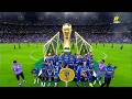 لحظه رفع وتتويج الهلال كأس الملك بعد فوزه على الخلود اتليوم احتفال كامله الهلال بطل كأس الملك