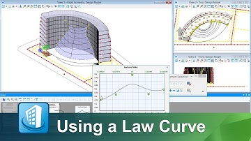 GenerativeComponents104/3: Using a Law Curve to Control Geometry