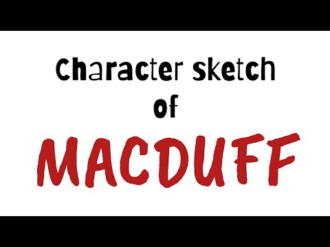 Character Analysis of Macduff in Macbeth by William Shakespeare  All About  English Literature