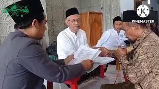 PROSESI IKRAR WAKAF ~ MUSHOLA AL ADNI (NADZIR MWC NU KEC. TAROKAN)