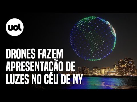 Nova York tem apresentação pela Amazônia com drones e show de Alok