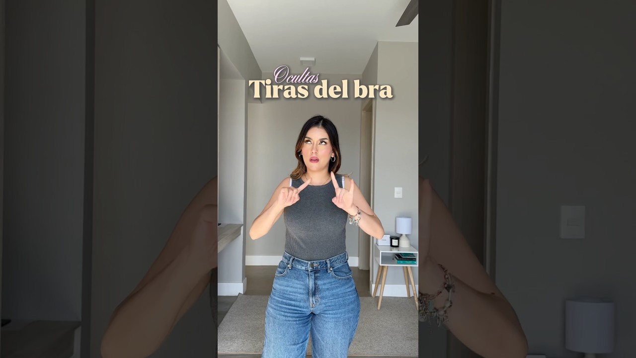 Cómo ocultar las tiras de bra? 
