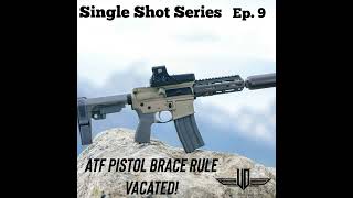 9 Single Shot Series - ATF Pistol Brace Rule Vacated!