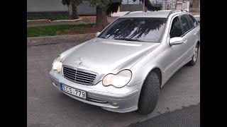 Как проверить уровень масла в Mercedes C220 в кузове W203