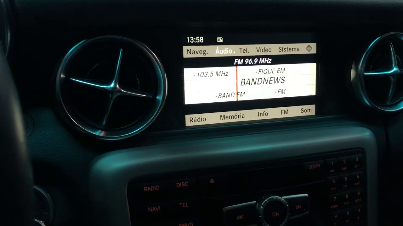 Mercedes SLK 2012 - Instalação Apple CarPlay e Android Auto - ArtsomAuto