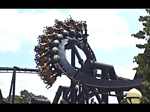 Batman the Ride (2008 off-ride) - Six Flags St Louis - YouTube